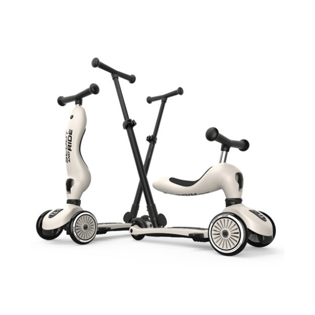 Scoot and Ride Highwaykick 1 Schiebestange natur