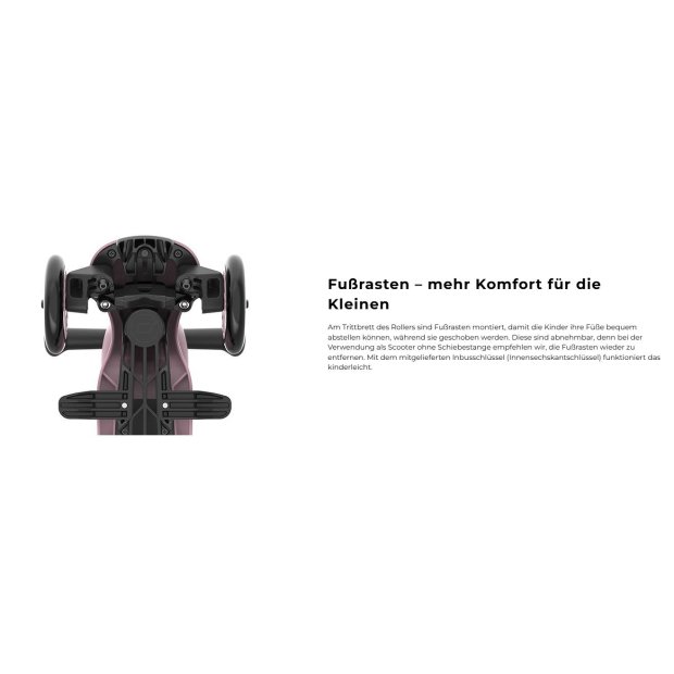 Scoot and Ride Highwaykick 1 Schiebestange natur