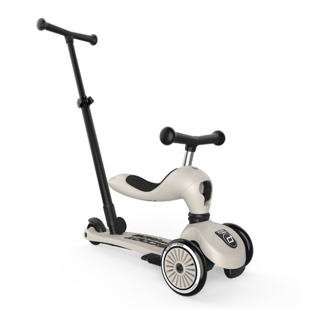 Scoot and Ride Highwaykick 1 Schiebestange natur