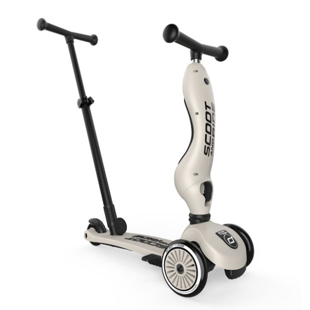 Scoot and Ride Highwaykick 1 Schiebestange natur