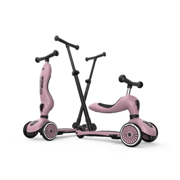 Scoot and Ride Highwaykick 1 Schiebestange beere