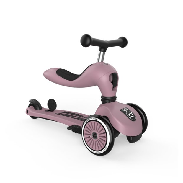 Scoot and Ride Highwaykick 1 Schiebestange beere