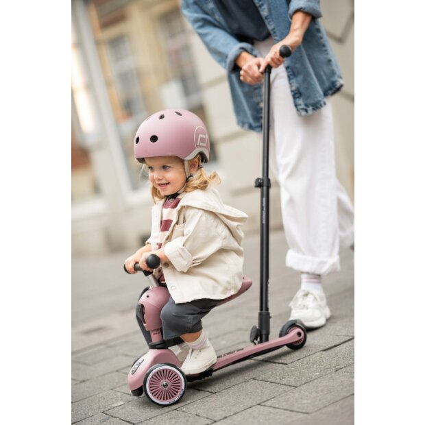 Scoot and Ride Highwaykick 1 Schiebestange beere