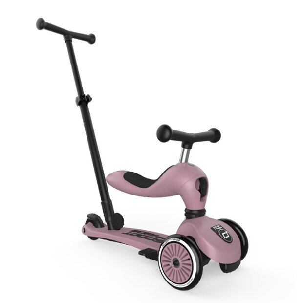 Scoot and Ride Highwaykick 1 Schiebestange beere