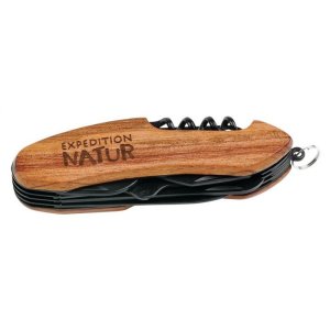moses Natur Outdoor-Taschenmesser Holz