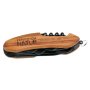 moses Natur Outdoor-Taschenmesser Holz