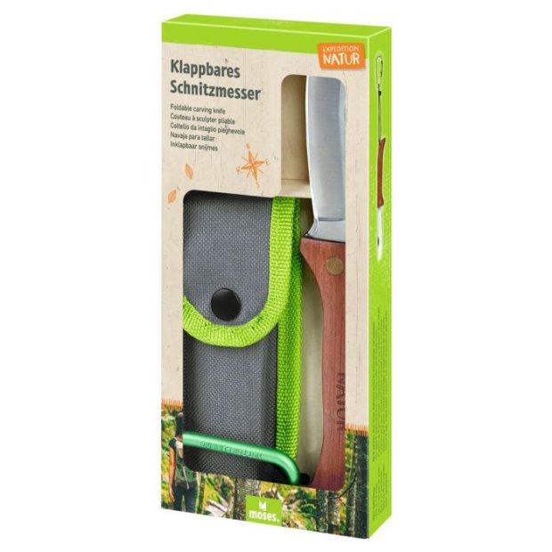 moses Natur klappbares Schnitzmesser