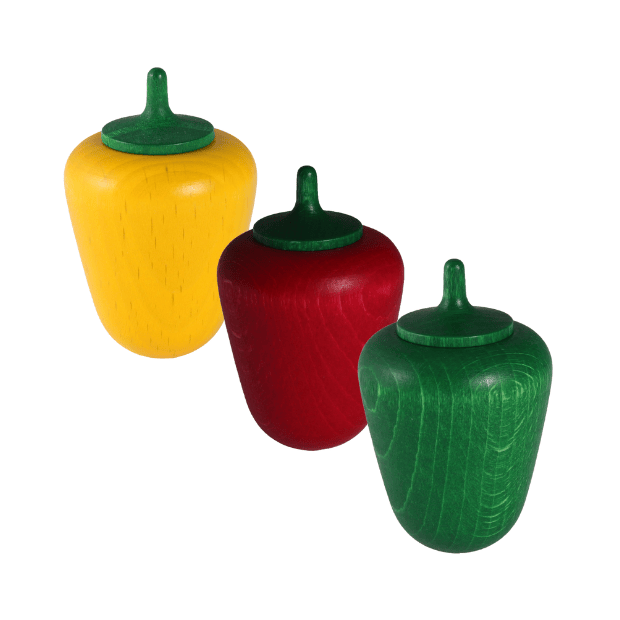 Beck Holzgemüse Paprika sortiert