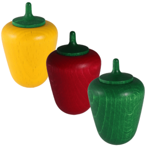 Beck Holzgemüse Paprika sortiert