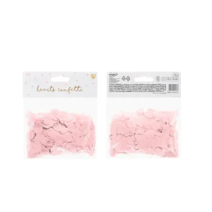 Partydeco Konfetti Herzen rosa