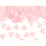 Partydeco Konfetti Herzen rosa