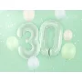 Partydeco Folienballon Zahl 3 grün