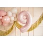 Partydeco Folienballon Zahl 9 hellrosa