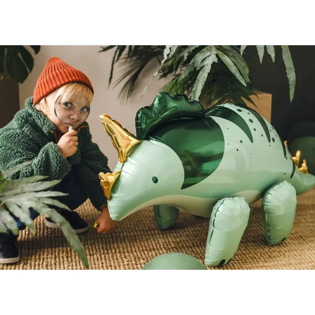 Partydeco stehender Folienballon Dinosaurier