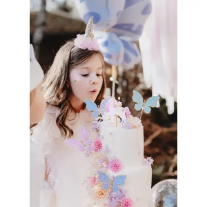 Partydeco Kuchenkerze Einhorn