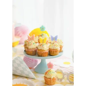 Partydeco Kuchenkerze Schmetterling