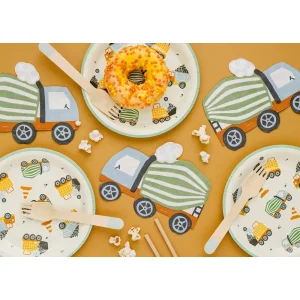 Partydeco Servietten Baustelle
