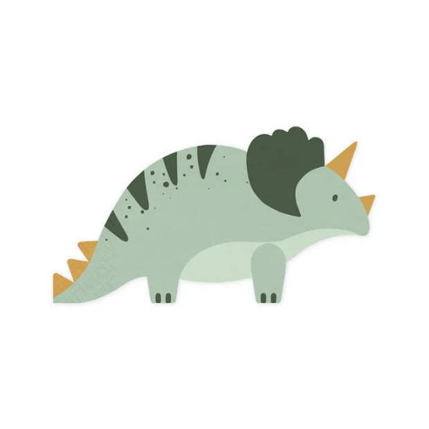 Partydeco Servietten Dino