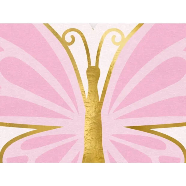 Partydeco Servietten Schmetterling