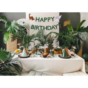 Partydeco Geburtstag Girlande Dino