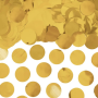 Partydeco Konfetti Kreise gold