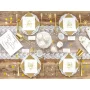Partydeco Konfetti Kreise gold