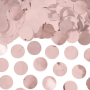 Partydeco Konfetti Kreise Rose Gold