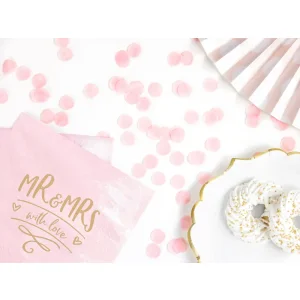 Partydeco Konfetti Kreise rosa