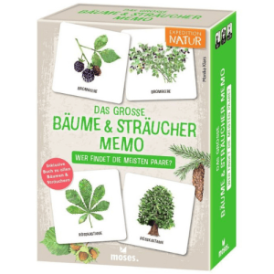 Bäume und Sträucher Memo