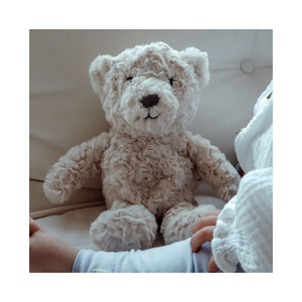 Flow amsterdam Herzschlag Kuscheltier Teddy Lou beige Wiederaufladbar