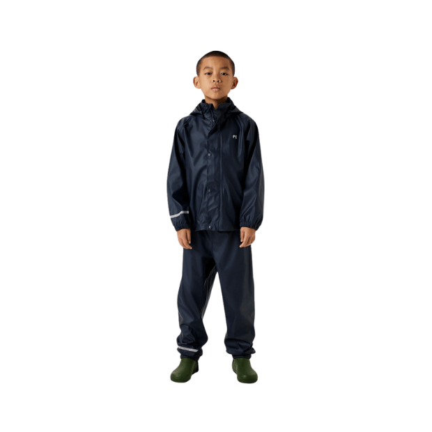 name it Regenhose und Regenjacke blau
