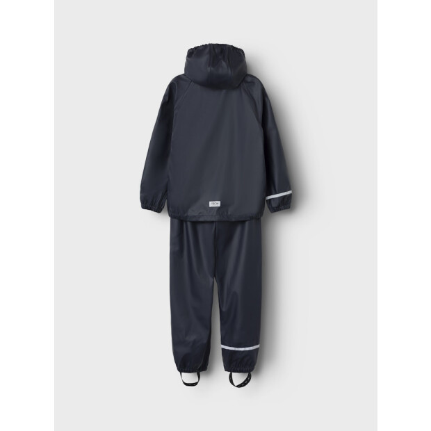 name it Regenhose und Regenjacke blau