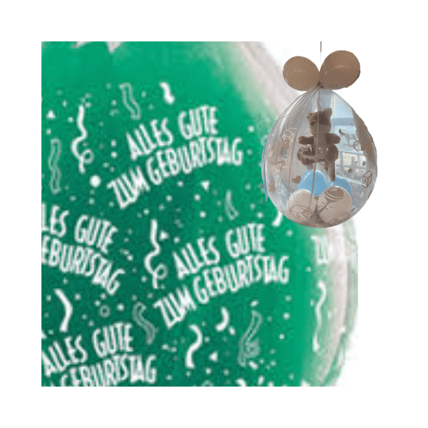 Verpackungsballon Alles Gute zum Geburtstag