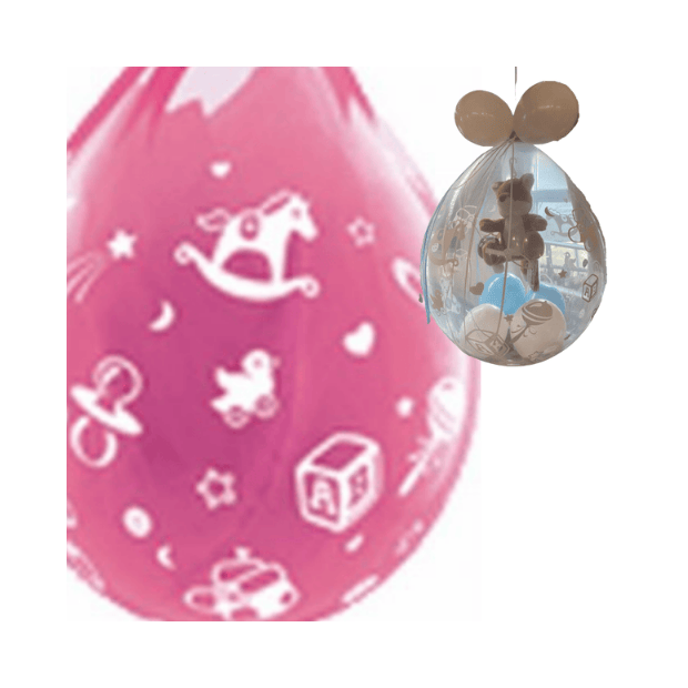 Verpackungsballon zur Geburt