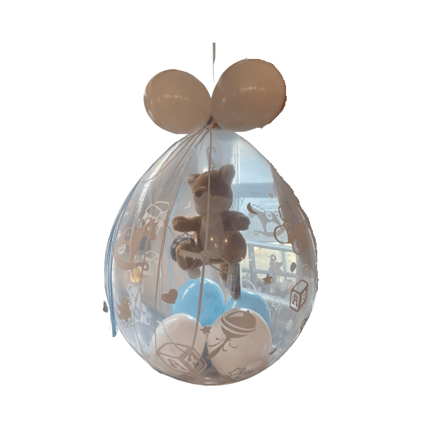 Verpackungsballon zur Geburt