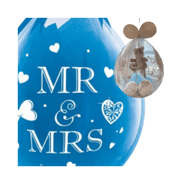 Verpackungsballon Hochzeit