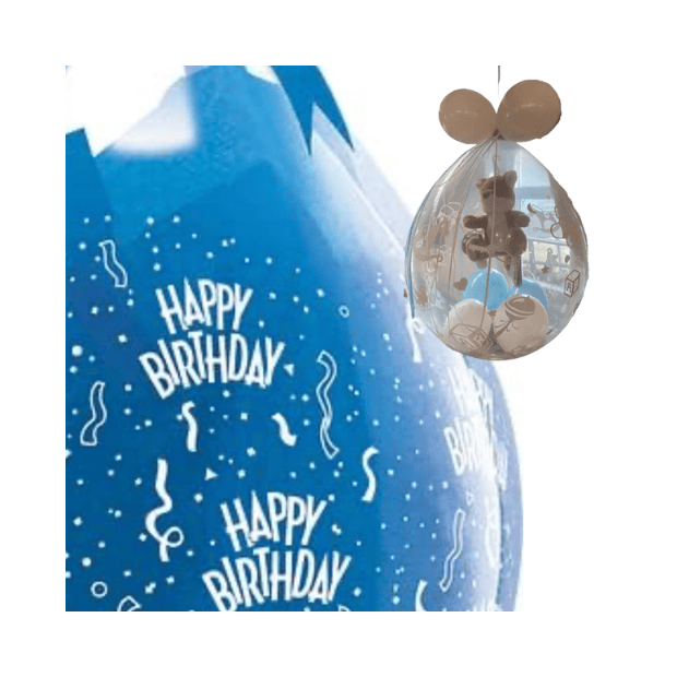 Verpackungsballon Happy Birthday