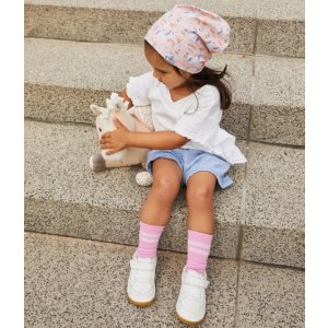 Beanie Jersey Einhorn rosa