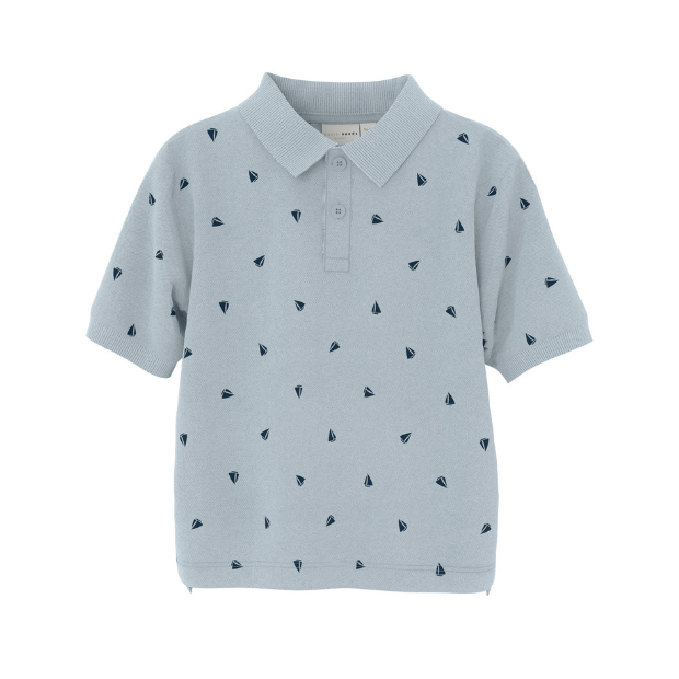 Poloshirt Boot blau