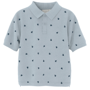 Poloshirt Boot blau