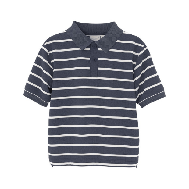 Poloshirt blau weiß gestreift