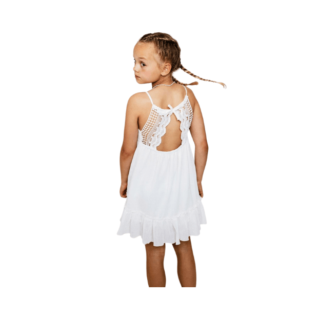 Festliches Sommerkleid weiß