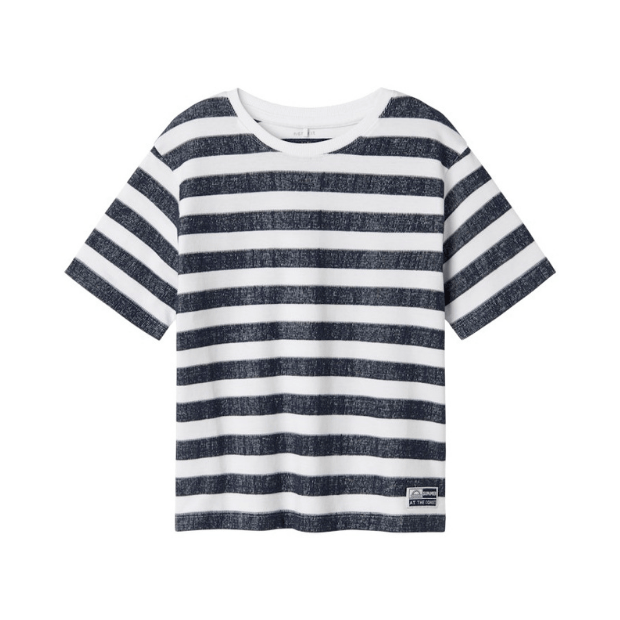 Jungen T-Shirt Ringel blau