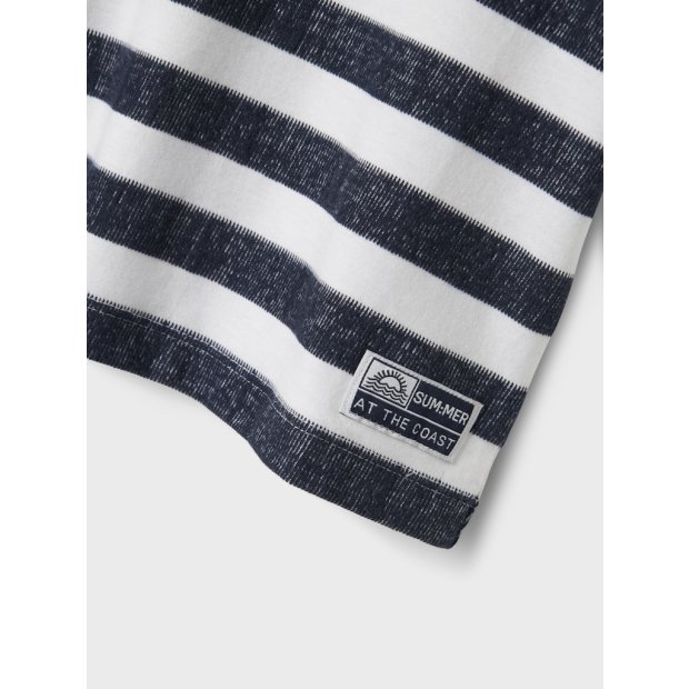 Jungen T-Shirt Ringel blau