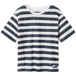 Jungen T-Shirt Ringel blau