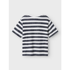 Jungen T-Shirt Ringel blau