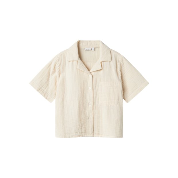Mädchen Bluse natur