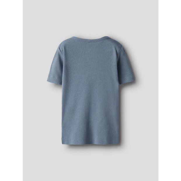 Jungen Basic T-Shirt blau
