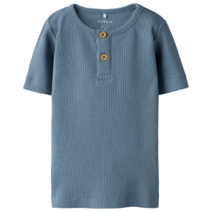 Jungen Basic T-Shirt blau