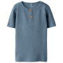 Jungen Basic T-Shirt blau